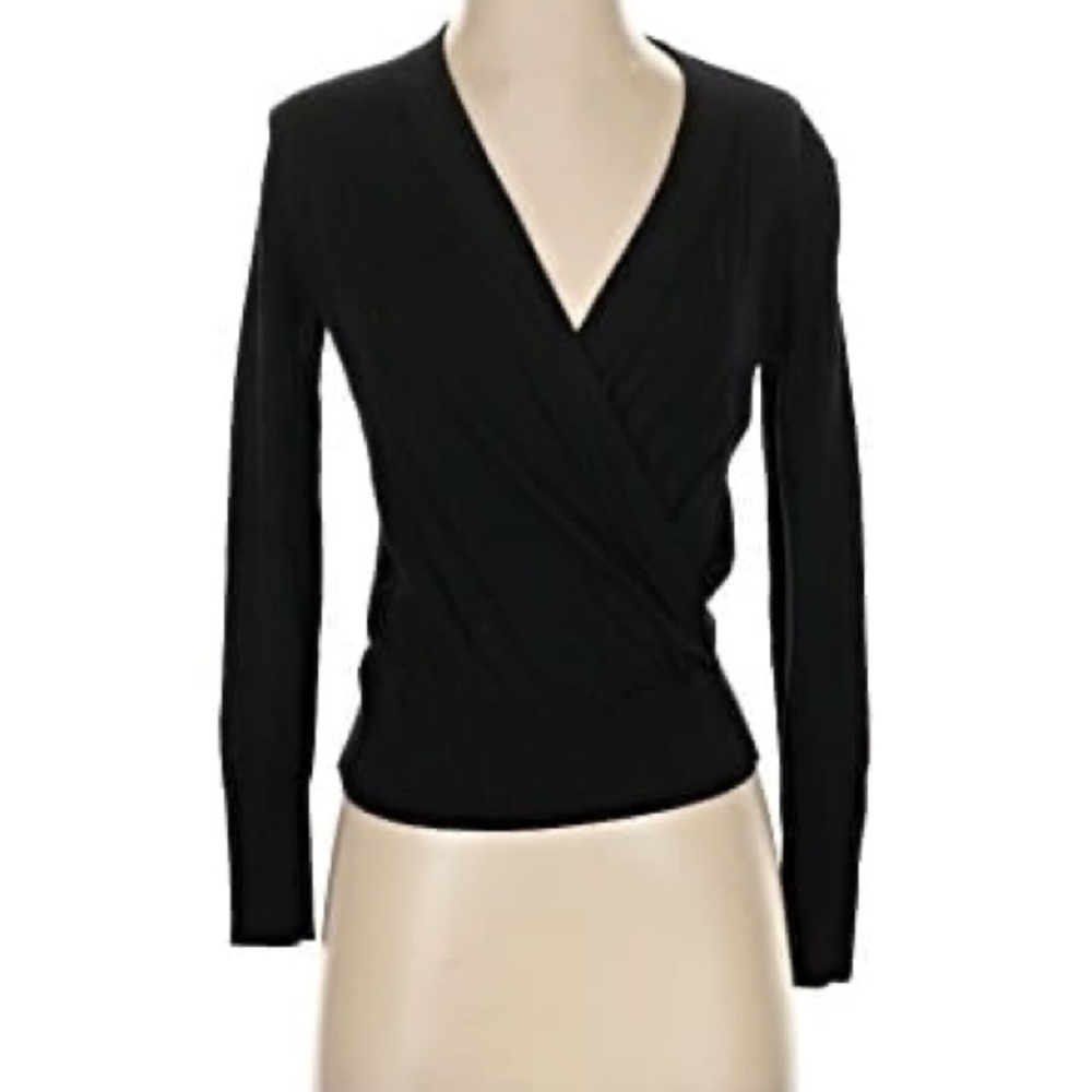 J. Crew Classic Black Top